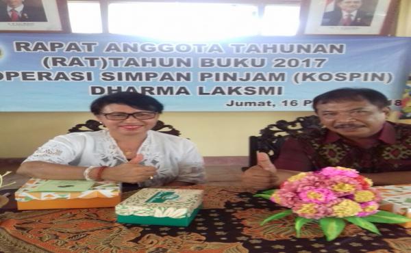 RAT Tahun Buku 2017 Koperasi Darma Laksmi 